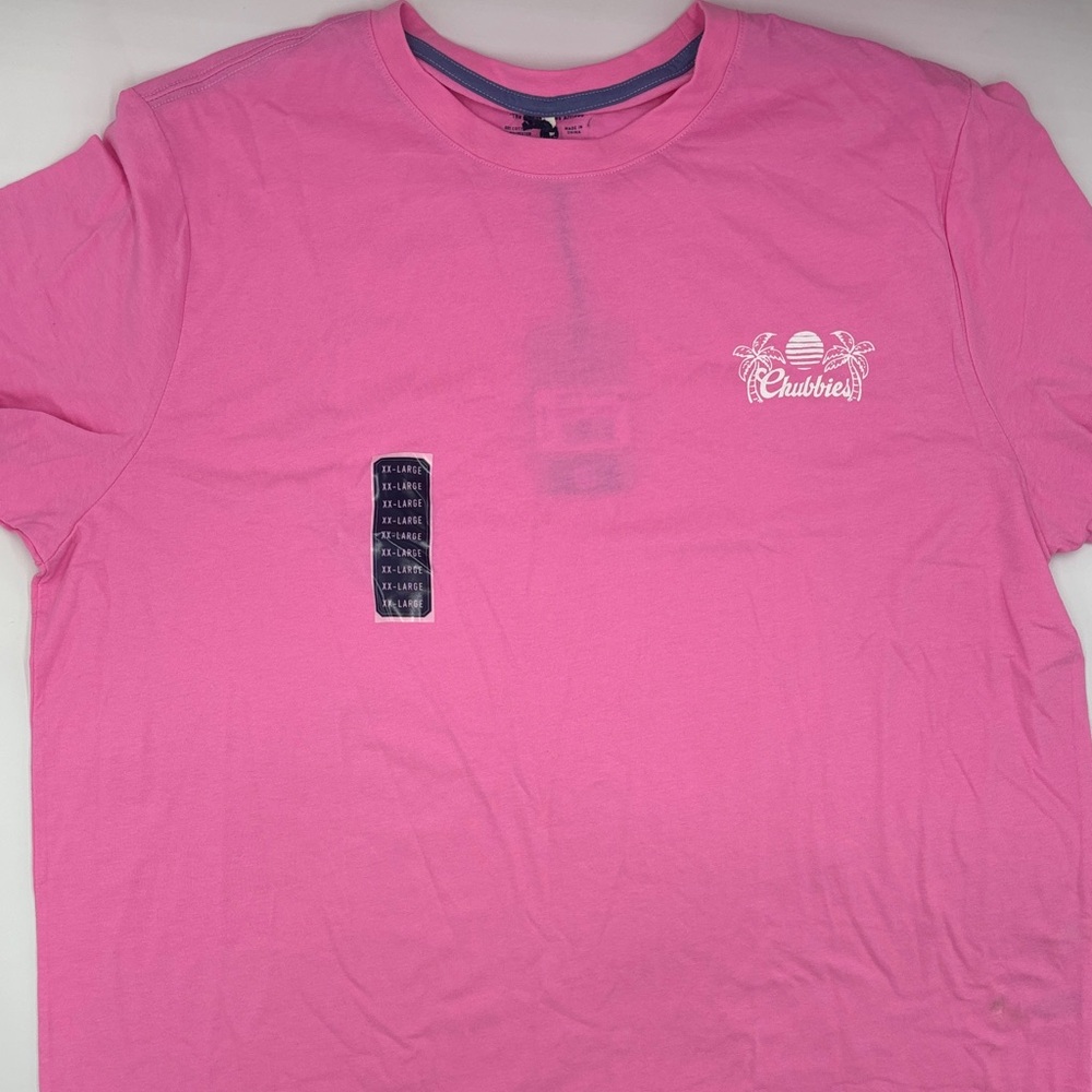 Chubbies Short Sleeve Graphic T-Shirt in Pink